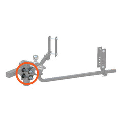 CURT 19278 Replacement TruTrack 2P Weight Distribution Hitch Hardware Kit