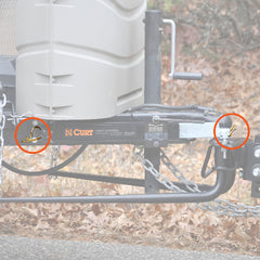 CURT 19289 Replacement Sway Control Clips