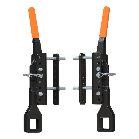 CURT 19298 Replacement TruTrack Trailer-Mounted Support Brackets with Handles (2-Pack)