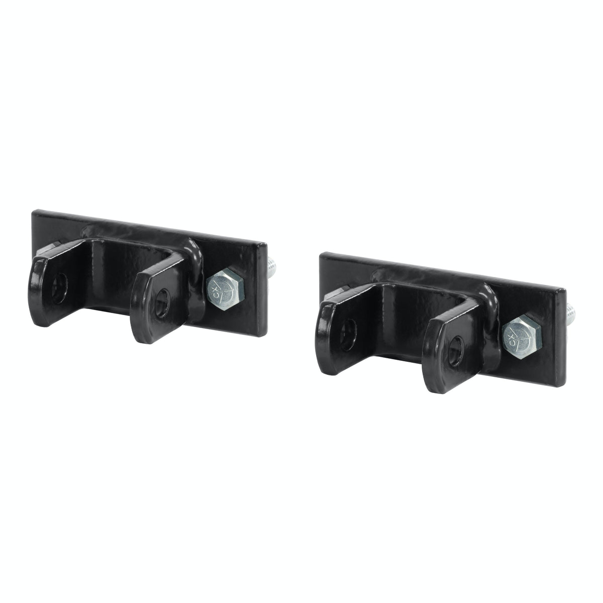 CURT 19748 Adjustable Tow Bar Bumper Brackets (1/2 Pin Holes)