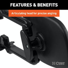 CURT 20002 Extended View Tow Mirror