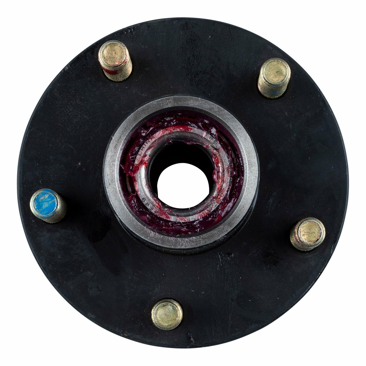 CURT 2024029105 Trailer Idler Hub - 2,200-lb. 5 on 4-1/2", 8-10" Wheel Size, 1/2" Studs