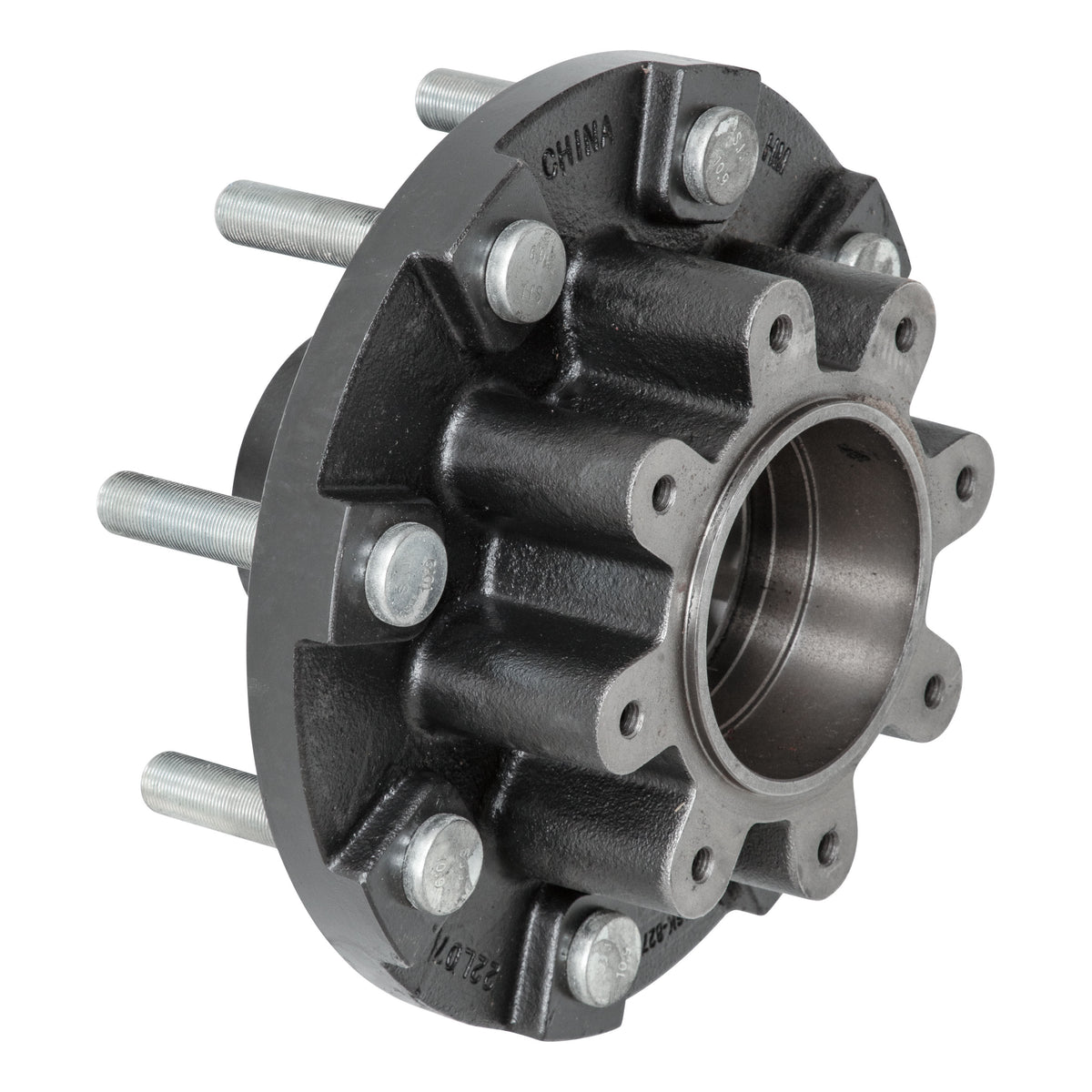 CURT 2024029115 Threaded Trailer Idler Hub - 16K, 8 on 275 mm, 17-1/2" Wheel Size, M22 Studs
