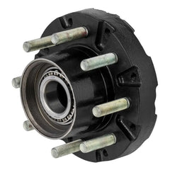 CURT Short Threaded Oil Idler Hub Assembly w/ Installed Bearing Kit, 10,000-lb. Axles 2025043323