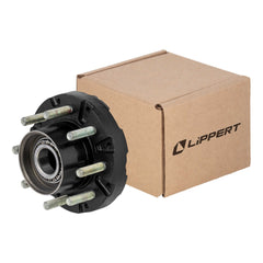 CURT Short Threaded Oil Idler Hub Assembly w/ Installed Bearing Kit, 10,000-lb. Axles 2025043323