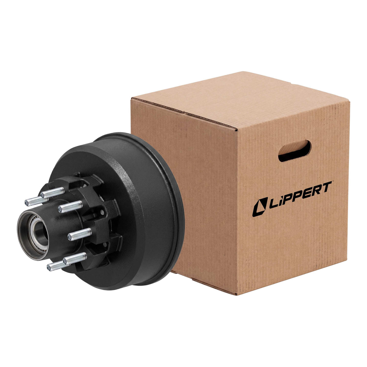 CURT 12-1/4" Threaded Hub with Installed Bearing Kit, 10,000-lb. Axles 2025048471