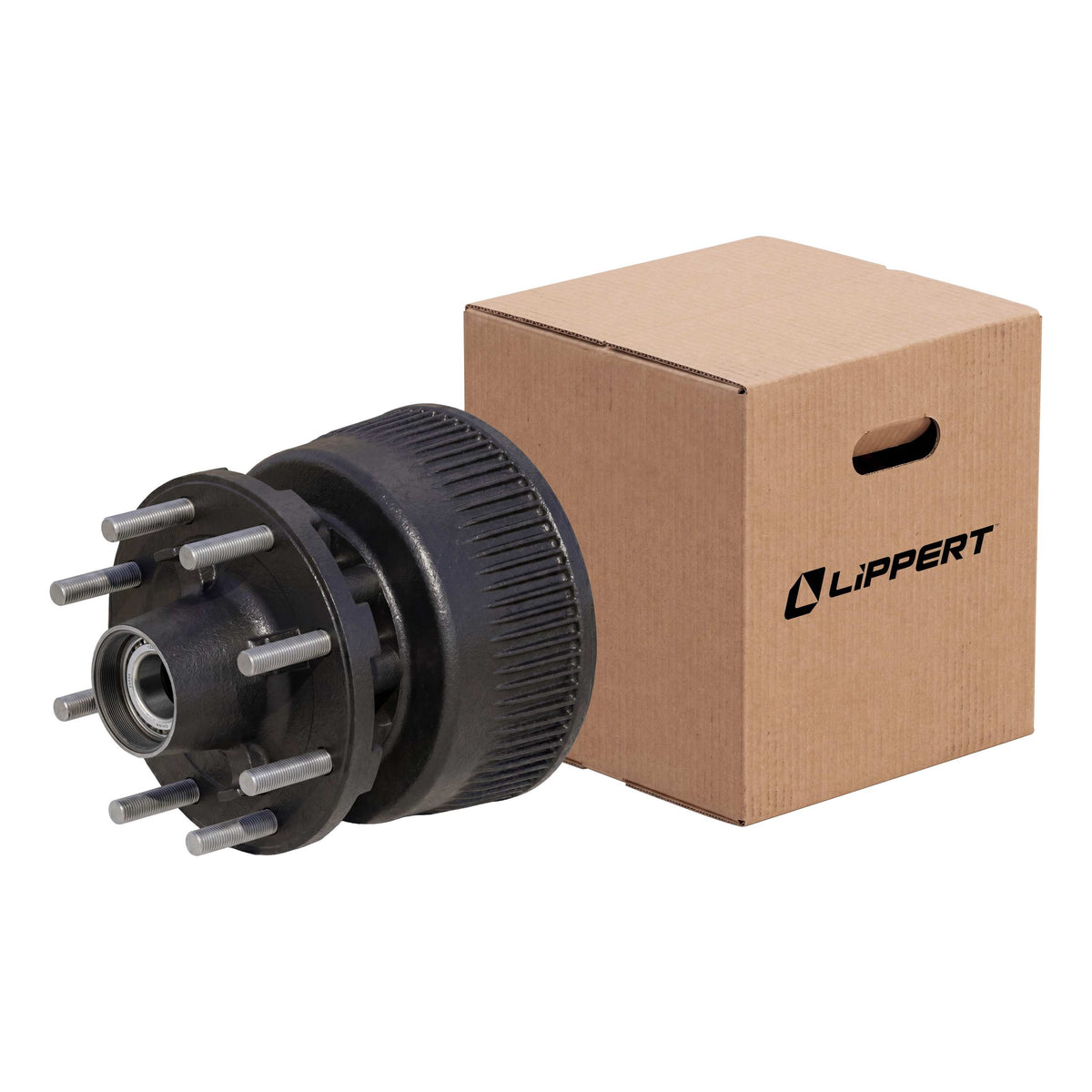 CURT 12-1/4" Threaded Hub with Installed Bearing Kit, 16,000-lb. Axles 2025048503