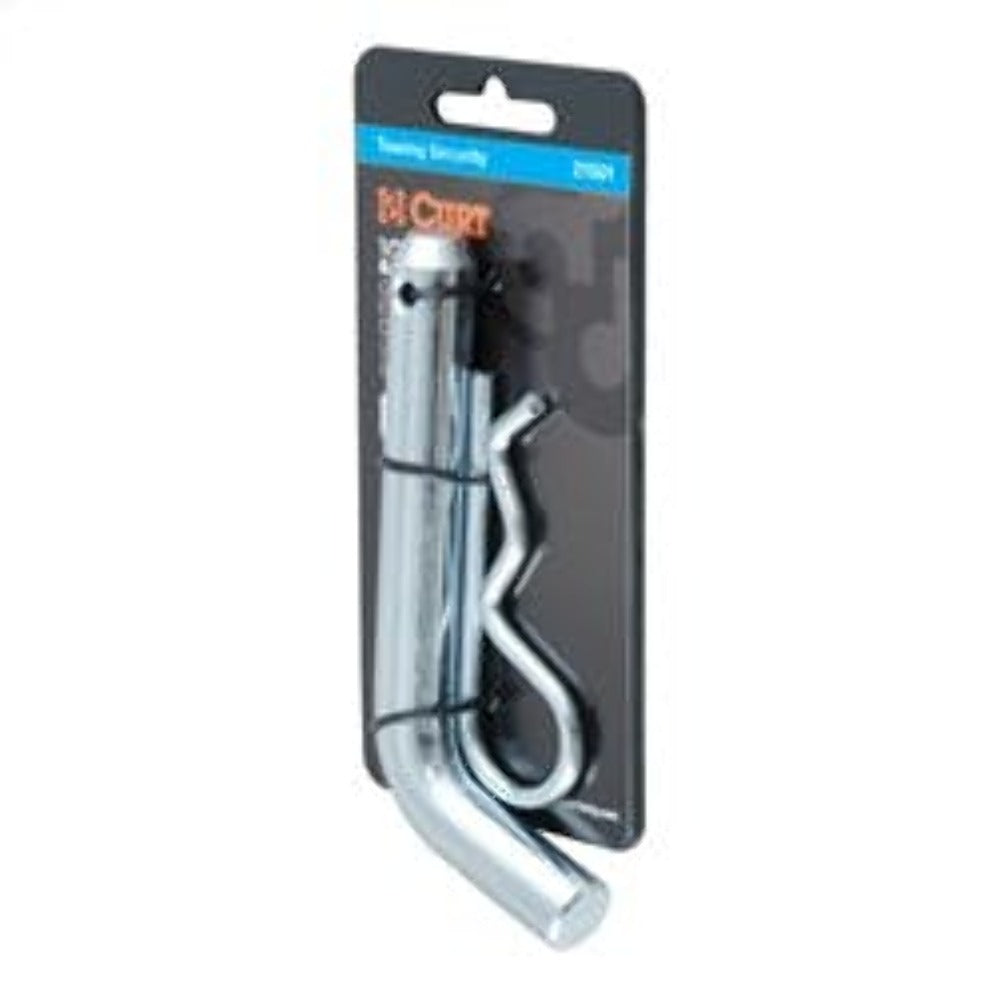 CURT 21510 5/8 Hitch Pin (2 Receiver, Zinc with Rubber Grip)