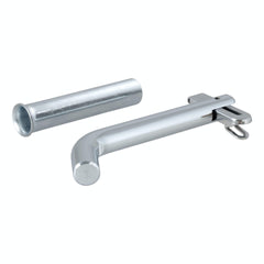 CURT 21561 1/2 Swivel Hitch Pin with 5/8 Adapter (1-1/4 or 2 Receiver, Zinc, Packaged)