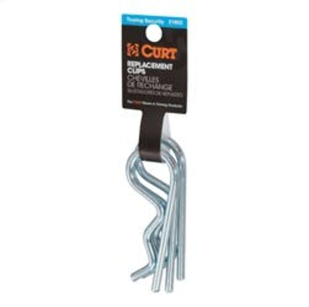 CURT 21600 Hitch Clip (Fits 1/2 or 5/8 Pin, Zinc)