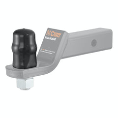 CURT 21800 Trailer Ball Cover (Fits 1-7/8 or 2 Balls, Black Rubber)
