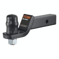 CURT 21800 Trailer Ball Cover (Fits 1-7/8 or 2 Balls, Black Rubber)