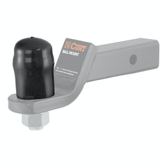 CURT 21810 Trailer Ball Cover (Fits 2-5/16 Balls, Black Rubber)