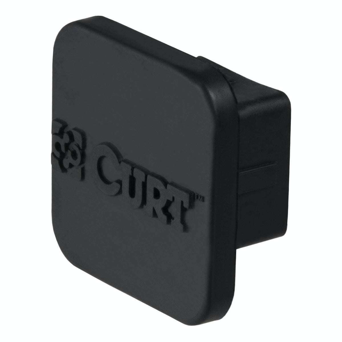 CURT 22275 1-1/4 Rubber Hitch Tube Cover (Packaged)