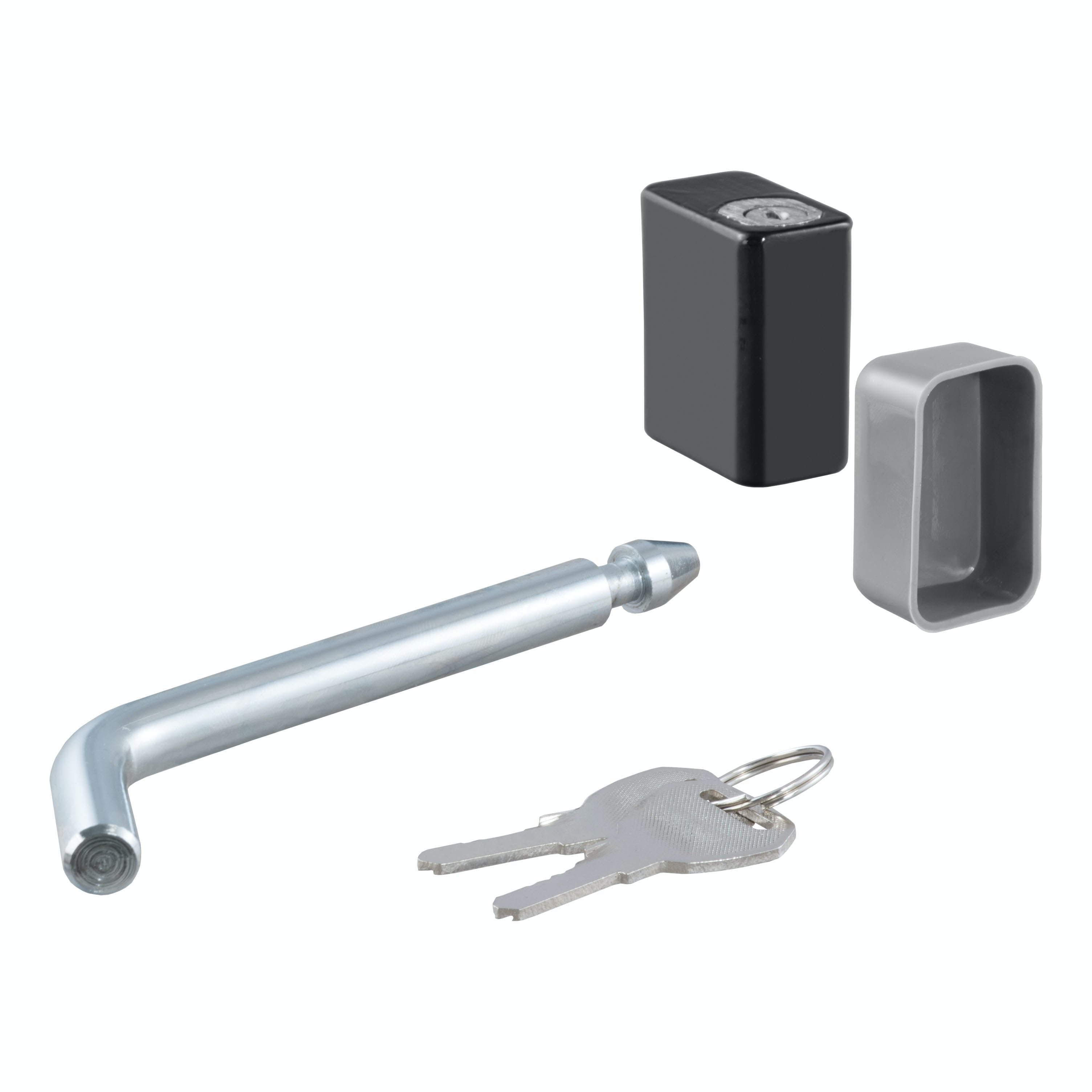 CURT 23020 1/2 Hitch Lock (1-1/4 Receiver, Deadbolt, Chrome)