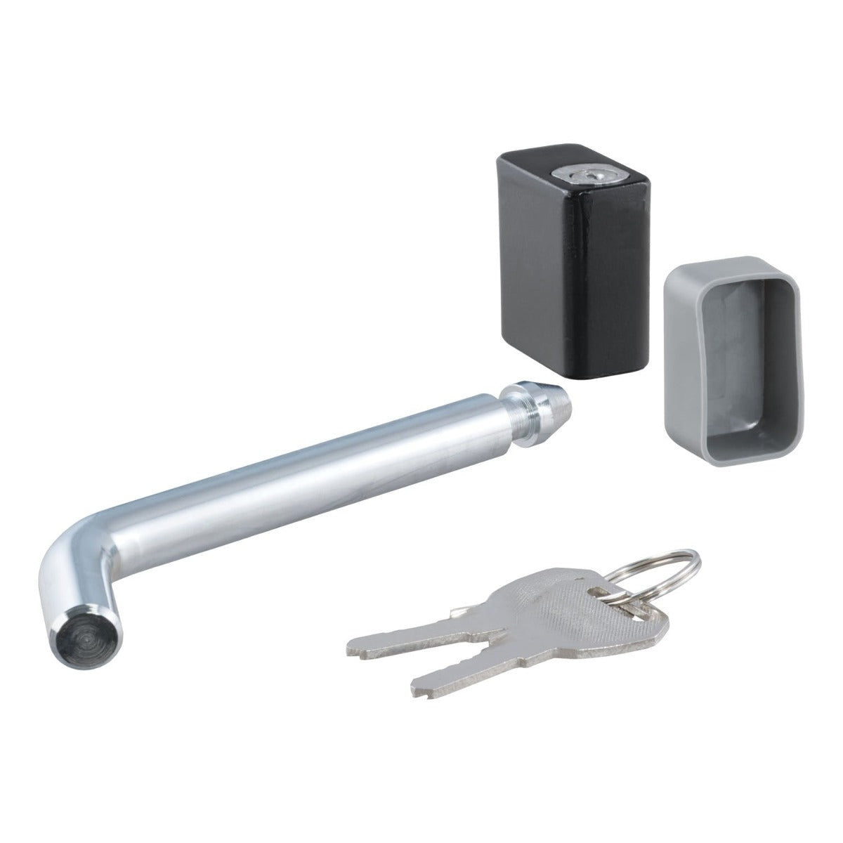 CURT 23021 5/8 Hitch Lock (2, 2-1/2 or 3 Receiver, Deadbolt, Chrome)