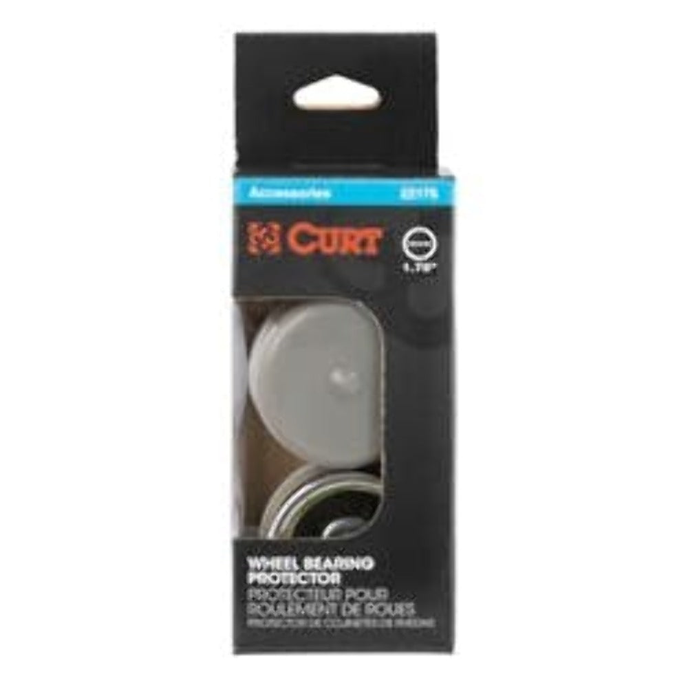 CURT 23244 2.44 Bearing Protector Dust Covers (2-Pack)