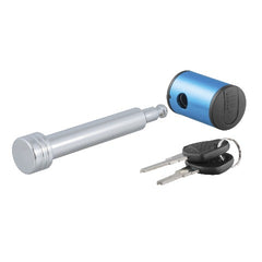 CURT 23504 5/8 Hitch Lock (2 or 2-1/2 Receiver, Right-Angle, Chrome)