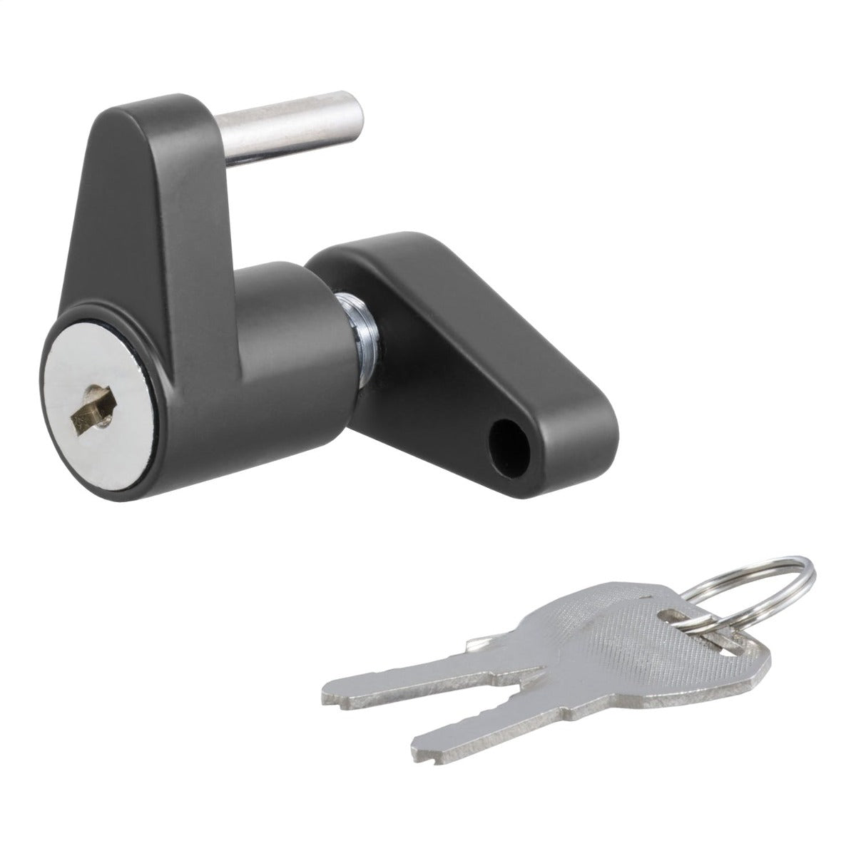 CURT 23521 Coupler Lock (1/4 Pin, 3/4 Latch Span, Padlock, Black)