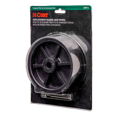 CURT 25014 6-Inch Replacement Boat Trailer Jack Wheel
