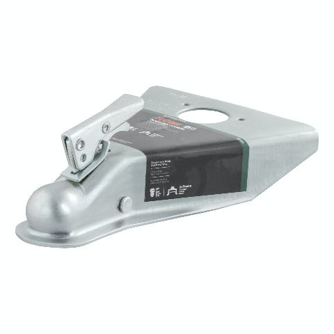 CURT 25101 2 A-Frame Coupler with Posi-Lock (5,000 lbs, Zinc)