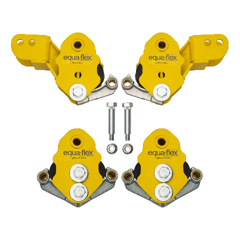 CURT 281314 Equa-Flex? Rubberized Equalizer Triple Axle Kit, 3,000 to 6,000 lbs.