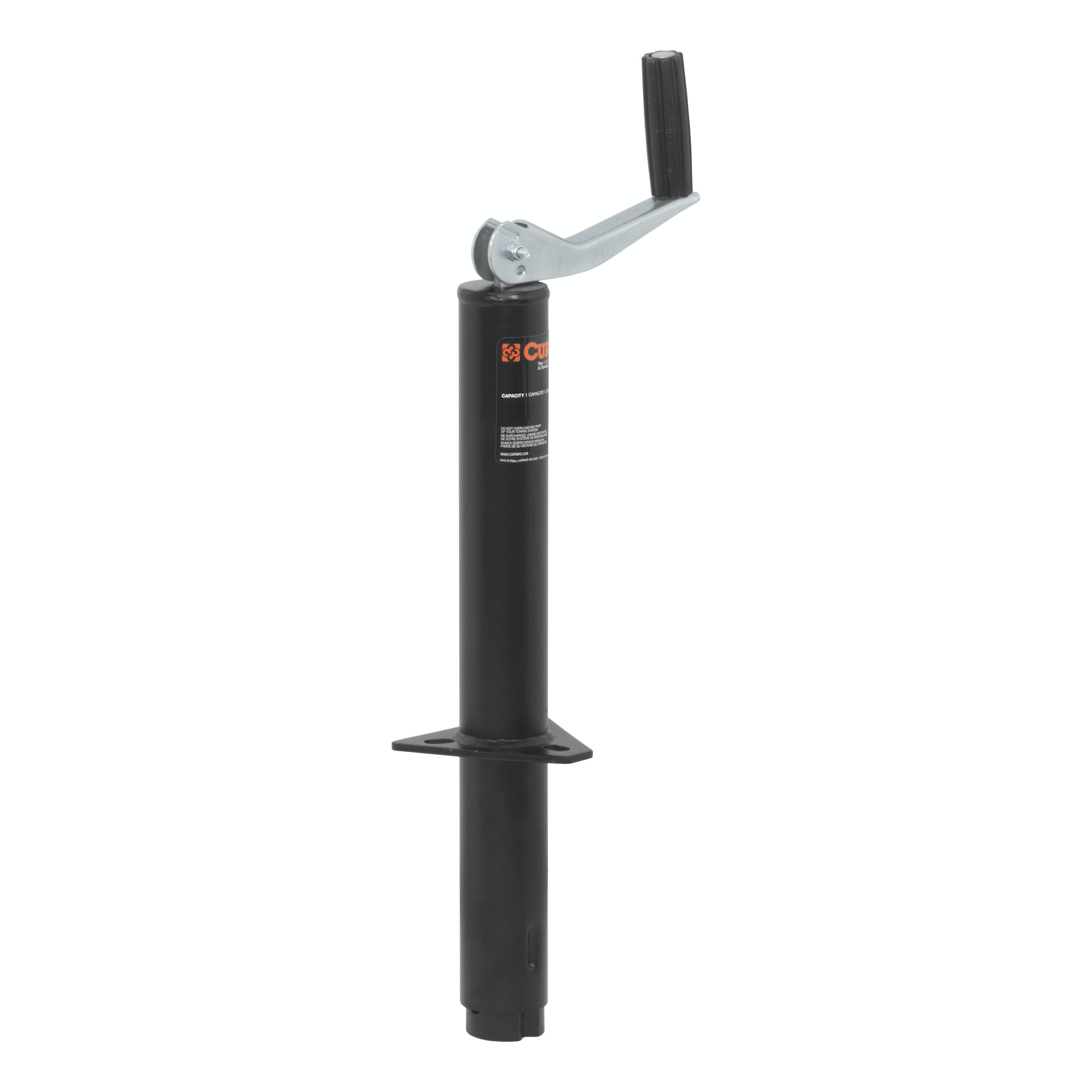 CURT 28200 A-Frame Jack with Top Handle (2,000 lbs, 14 Travel)