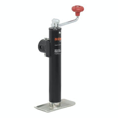 CURT 28320 Pipe-Mount Swivel Jack with Top Handle (2,000 lbs, 10 Travel)