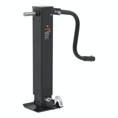 CURT 28512 Direct-Weld Square Jack with Side Handle (12,000 lbs, 12-1/2 Travel)