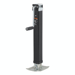 CURT 28575 Direct-Weld Square Jack with Side Handle (8,000 lbs, 15 Travel)
