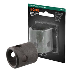 CURT 28943 Replacement Swivel Jack Male Pipe Mount (5/8" Pin Hole, Packaged)