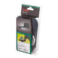 CURT 29452 2-3/8-Inch x 23-Foot Polyester Winch Strap with Hook, 4,800 lbs