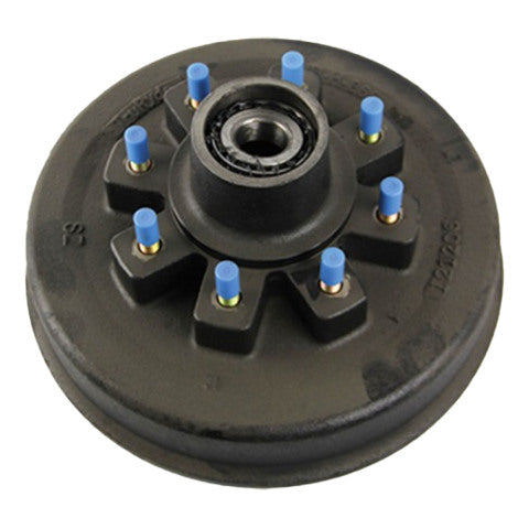 CURT 301691 Threaded Trailer Idler Hub - 12K, 8 on 6-1/2", 16-17-1/2" Wheel Size, 5/8" Studs
