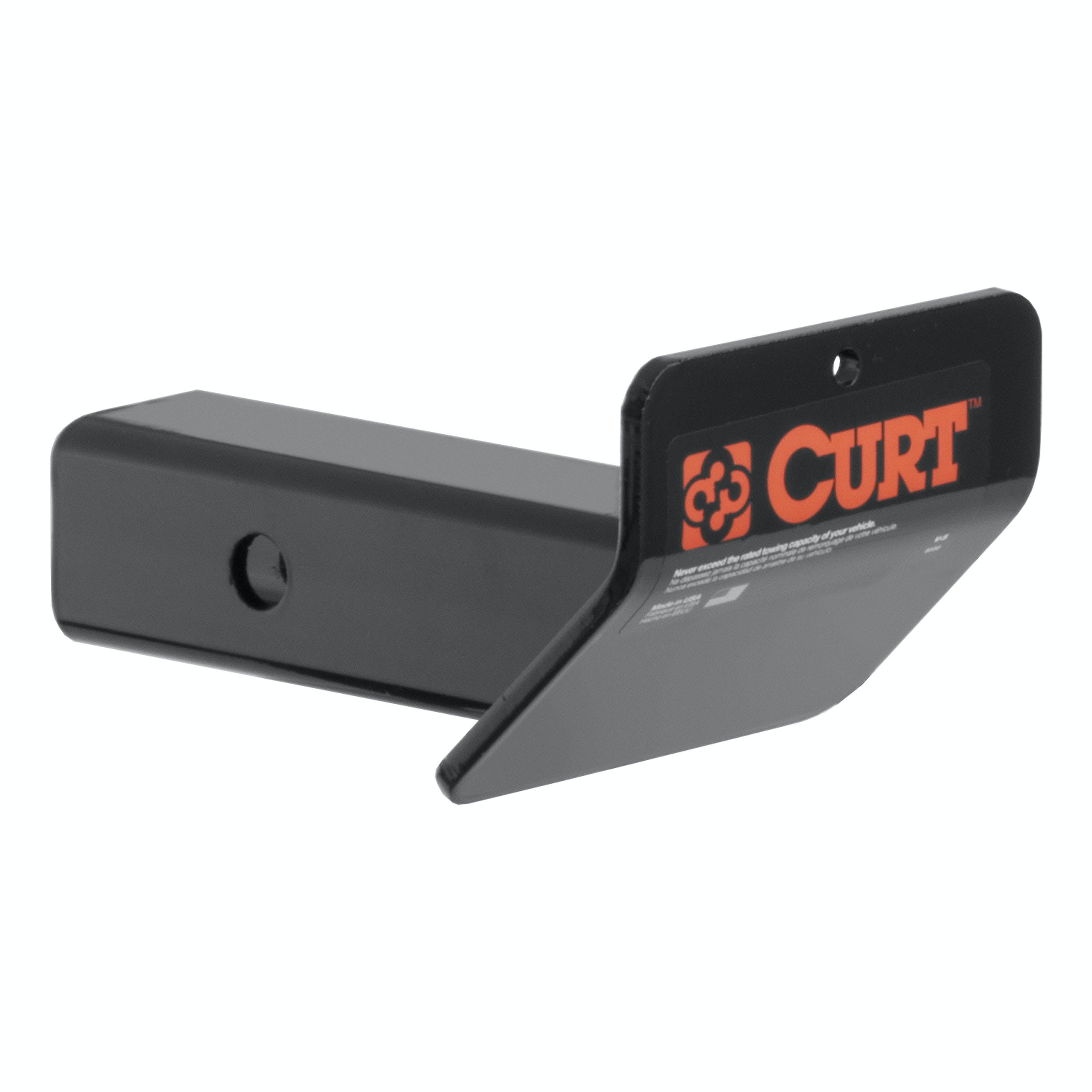 CURT 31007 Hitch-Mounted Skid Shield (Fits 2 Receiver)