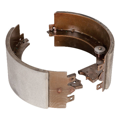 CURT 3307931 Trailer Brake Shoes & Lining Kit - 12-1/4 in. x 5 in. Passenger-Side Self-Adjusting