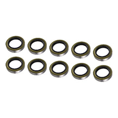 CURT 333961 Double Lip Grease Seal - 1.72" ID, 10-Pack