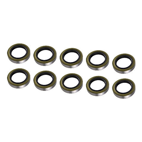CURT 333963 Double Lip Grease Seal - 2.25" ID, 10-Pack