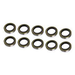 CURT 333963 Double Lip Grease Seal - 2.25" ID, 10-Pack
