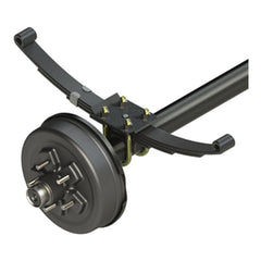 CURT 341280 RV Brake Hub Assembly - 8 on 6.5"; 5/8" Stud; 8,000 lbs. (Oil)