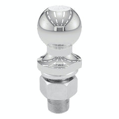 CURT 40002 1-7/8 Trailer Ball (1 x 2-1/8 Shank, 3,500 lbs., Chrome)