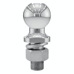 CURT 40004 2 Trailer Ball (1 x 2-1/8 Shank, 6,000 lbs., Chrome)