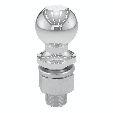 CURT 40006 2-5/16 Trailer Ball (1-1/4 x 2-5/8 Shank, 10,000 lbs., Chrome)