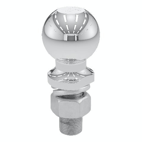 CURT 40007 2-5/16 Trailer Ball (1 x 2-1/4 Shank, 10,000 lbs., Chrome)