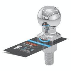 CURT 40015 1-7/8 Trailer Ball (3/4 x 2-1/8 Shank, 2,000 lbs., Chrome)
