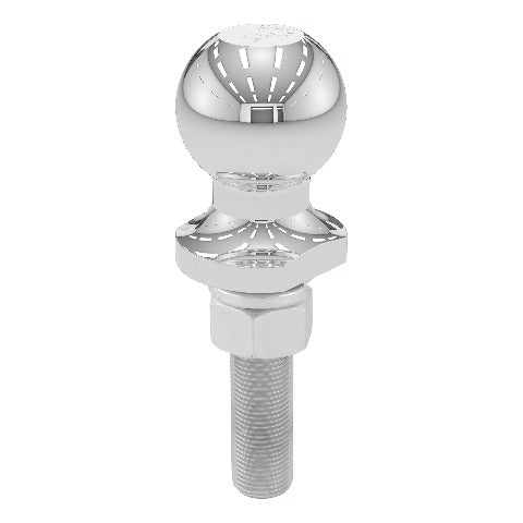 CURT 40016 1-7/8 Trailer Ball (3/4 x 3 Shank, 2,000 lbs., Chrome)