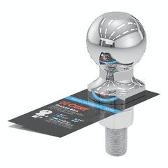 CURT 40018 2 Trailer Ball (3/4 x 2-1/8 Shank, 3,500 lbs., Chrome)