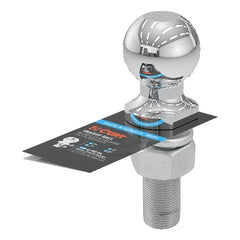 CURT 40020 2 Trailer Ball (1 x 3 Shank, 6,000 lbs., Chrome)