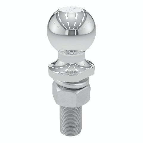 CURT 40020 2 Trailer Ball (1 x 3 Shank, 6,000 lbs., Chrome)