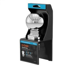 CURT 40030 2-5/16 Trailer Ball (1-1/4 x 2-5/8 Shank, 15,000 lbs., Chrome)