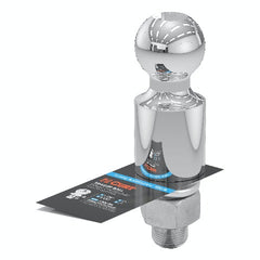 CURT 40032 1-7/8 Trailer Ball (1 x 2-1/8 Shank, 2 Rise, 3,500 lbs., Chrome)